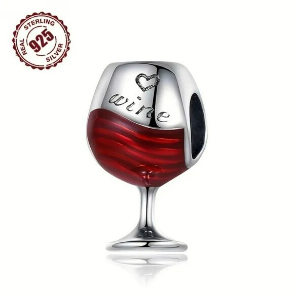 Wine Glass Charm Jewelry - Wine Glass Charm (SKU #3030)